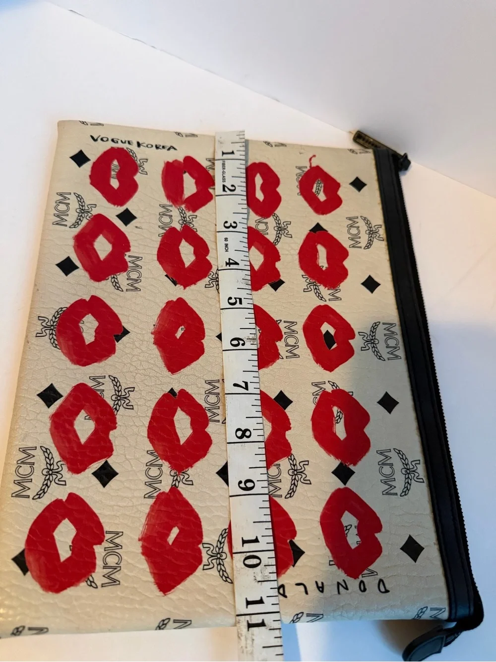 MCM zip pouch
